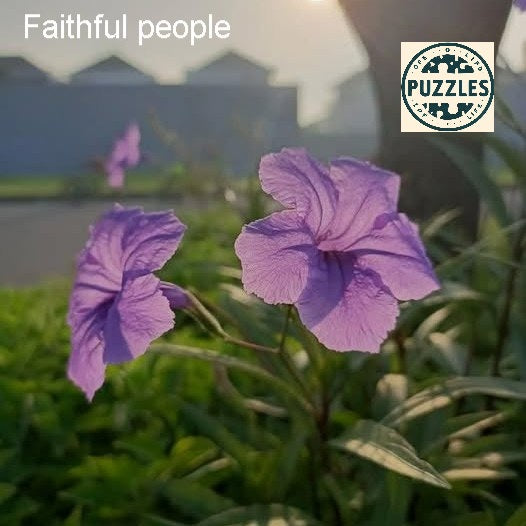 Faithful people - Puzolife - Puzzles of Life