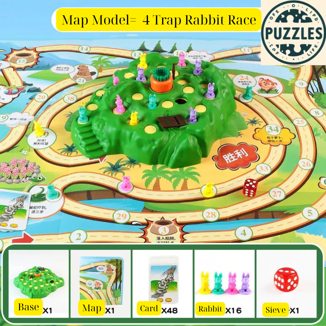 Rabbit Trap Puzzle – Puzolife - Puzzles of Life - Puzolife - Puzzles of Life