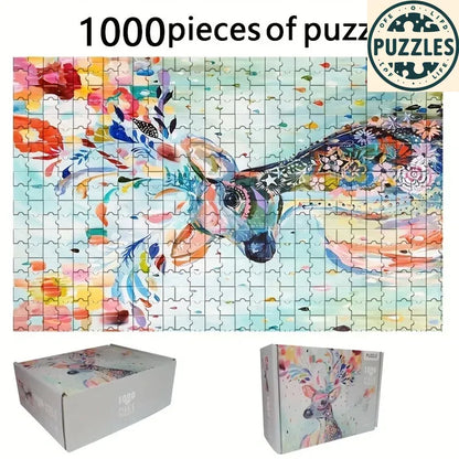 1000-Piece Cute Pets Jigsaw Puzzle - Puzzles