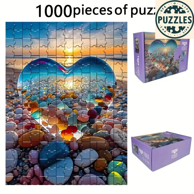 1000-Piece Cute Pets Jigsaw Puzzle - Puzzles