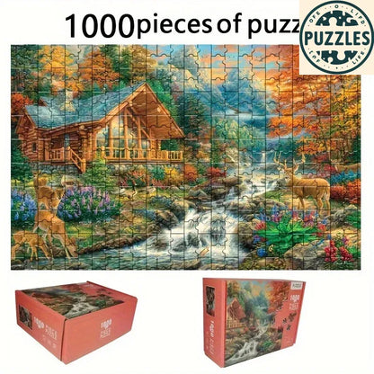 1000-Piece Cute Pets Jigsaw Puzzle - Puzzles