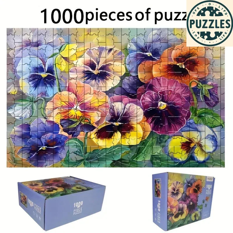 1000-Piece Cute Pets Jigsaw Puzzle - Puzzles