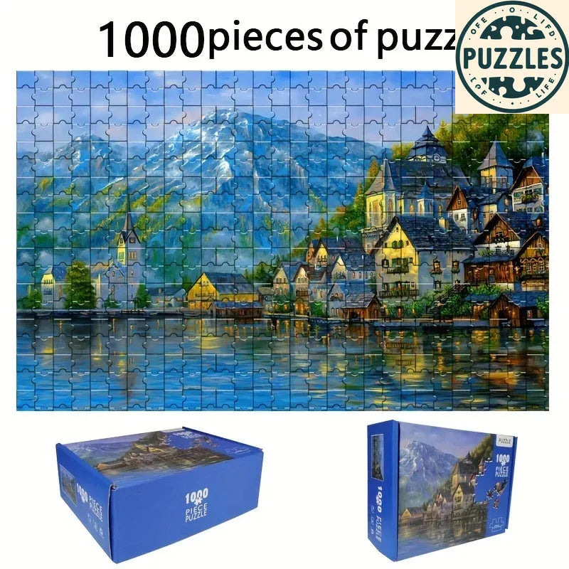 1000-Piece Cute Pets Jigsaw Puzzle - Puzzles