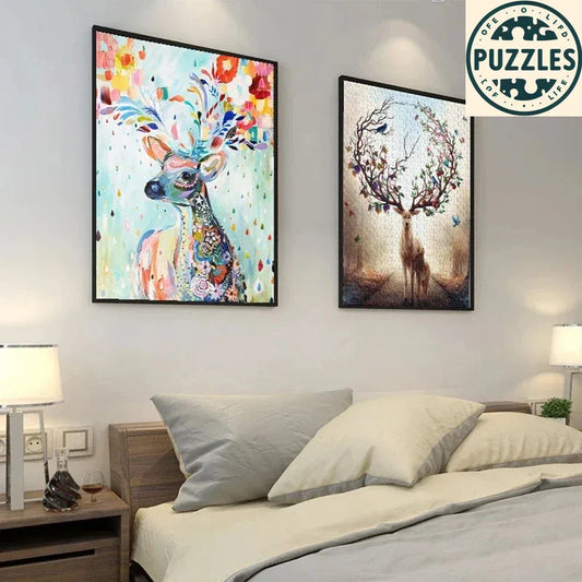 1000-Piece DIY Paper Jigsaw Puzzle – Brain Training & Stress Relief - Puzolife - Puzzles of Life