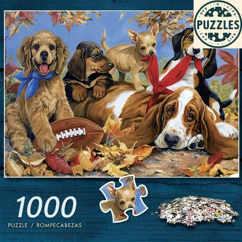 1000-Piece Giant Jigsaw Puzzle - Puzzles