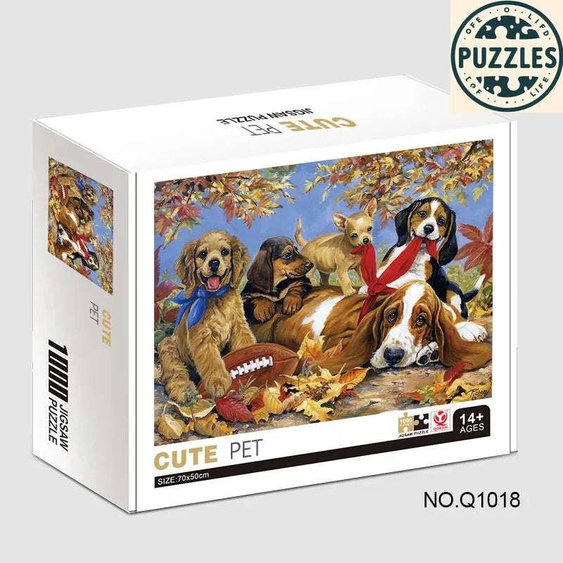 1000-Piece Giant Jigsaw Puzzle - Puzzles