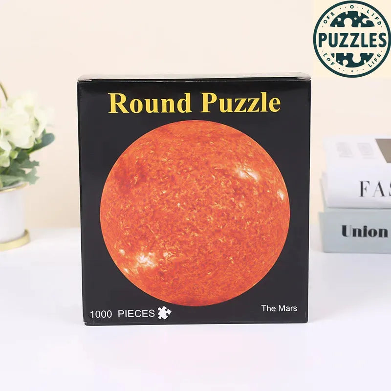 1000-Piece Giant Space Moon Puzzle – Matte Finish - Puzzles