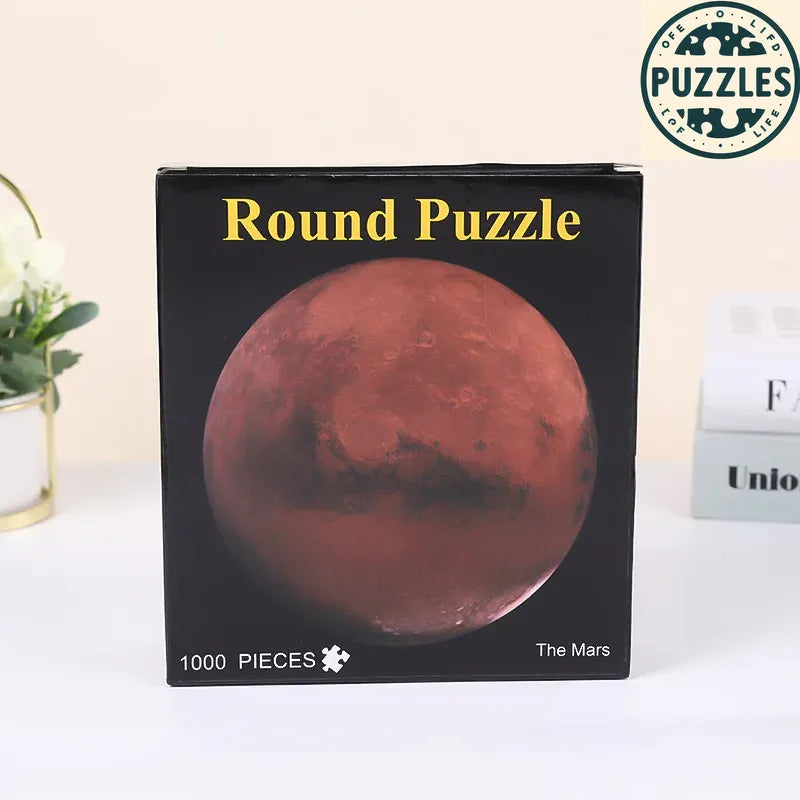 1000-Piece Giant Space Moon Puzzle – Matte Finish - Puzzles