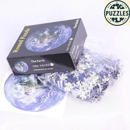 1000-Piece Giant Space Moon Puzzle – Matte Finish - Puzzles