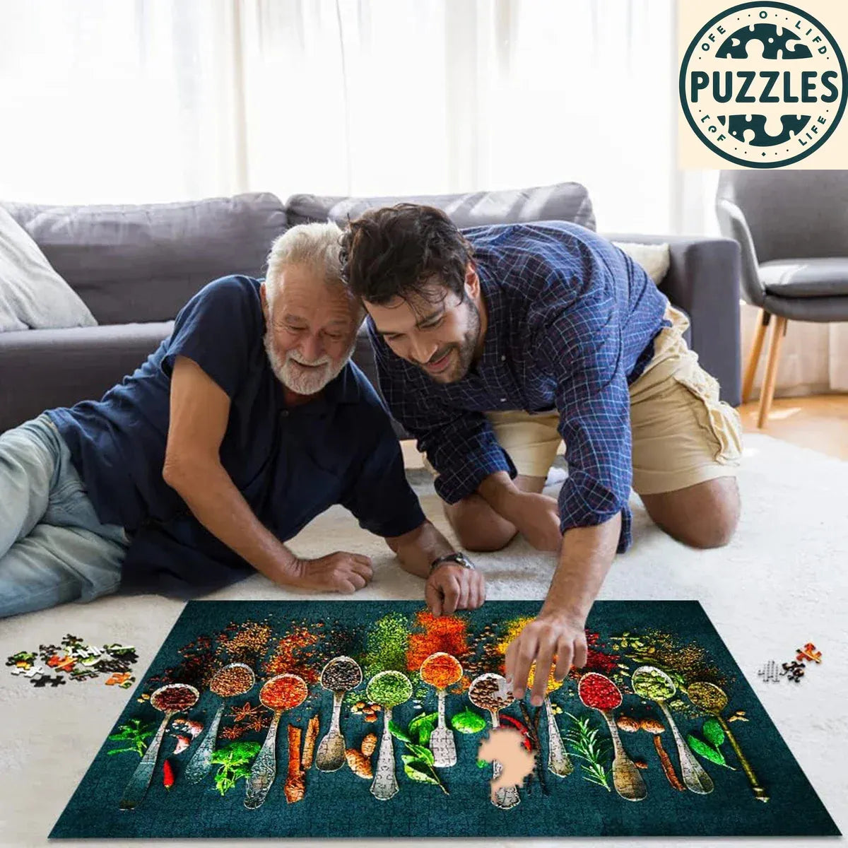 1000-Piece Impossible Jigsaw Puzzle for Adults - Puzzles