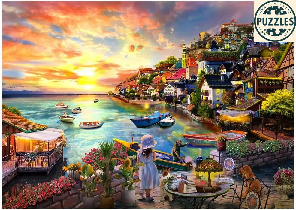 1000-Piece Jigsaw Puzzle – Catcher by the Sea - Puzzles