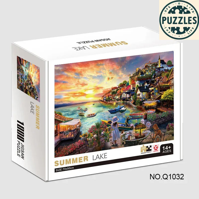 1000-Piece Jigsaw Puzzle – Catcher by the Sea - Puzzles