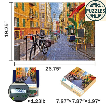 Colorful Street Puzzle – Puzolife - Puzolife - Puzzles of Life
