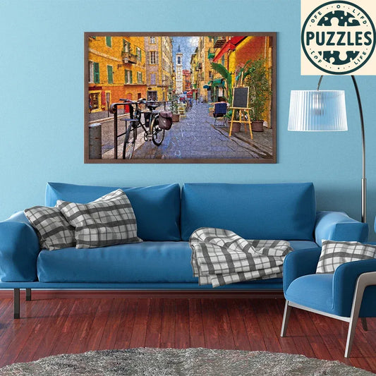 Colorful Street Puzzle – Puzolife - Puzolife - Puzzles of Life
