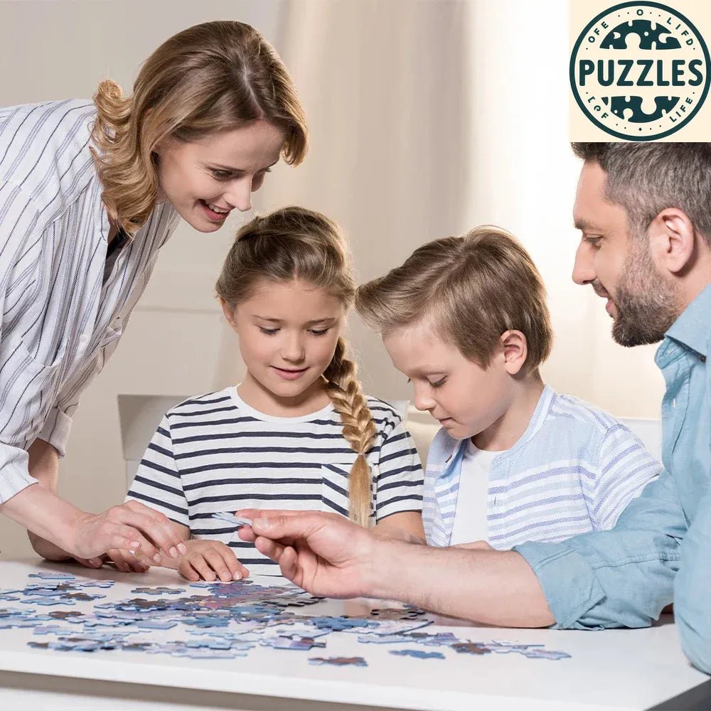 Colorful Street Puzzle – Puzolife - Puzolife - Puzzles of Life