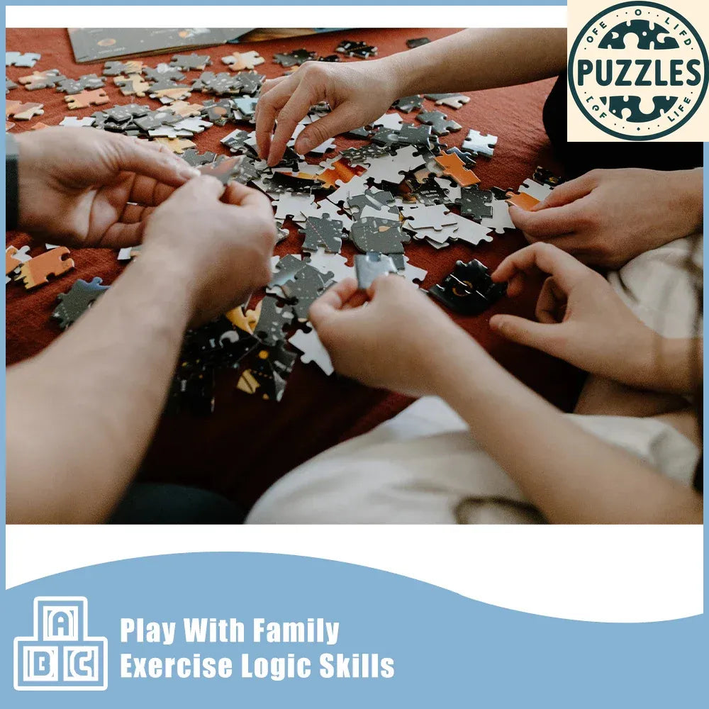 Colorful Street Puzzle – Puzolife - Puzolife - Puzzles of Life