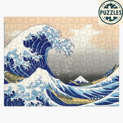 1000-Piece Jigsaw Puzzle – The Great Wave Off Kanagawa - Puzzles