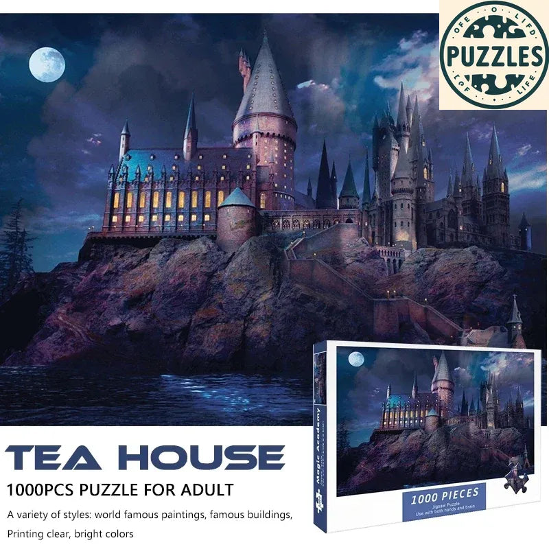 1000-Piece Magic Academy Jigsaw Puzzle - Puzzles