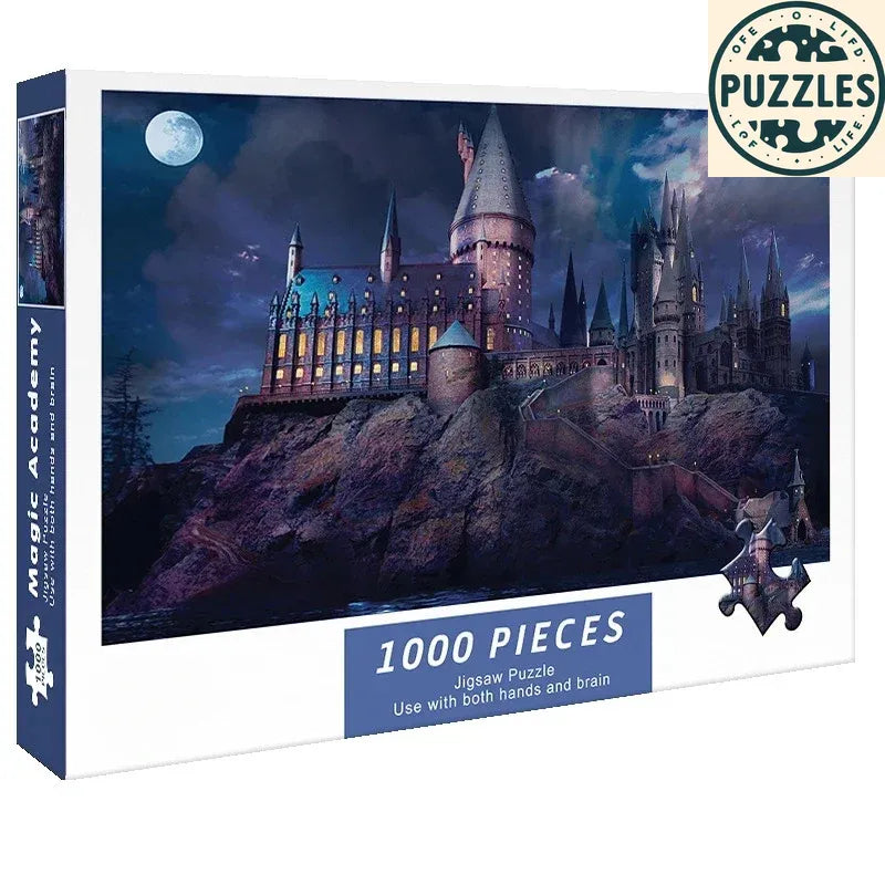 1000-Piece Magic Academy Jigsaw Puzzle - Puzzles