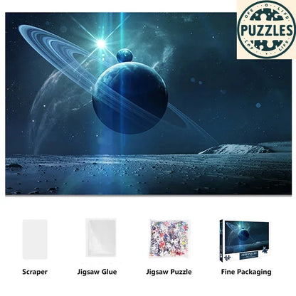 1000-Piece Planet Series Jigsaw Puzzle – Challenging & Stress Relief - Puzzles