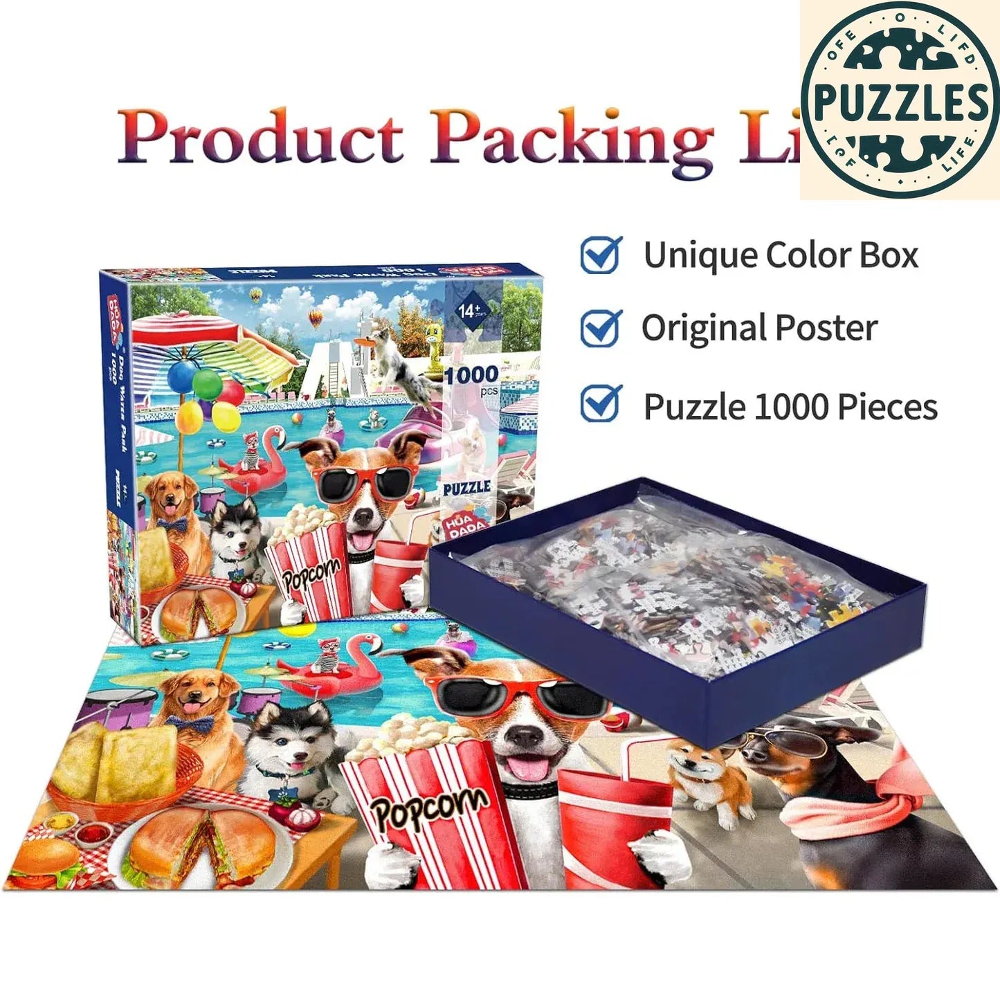 1000-Piece Puzzle for Adults – Challenging & Fun - Puzzles