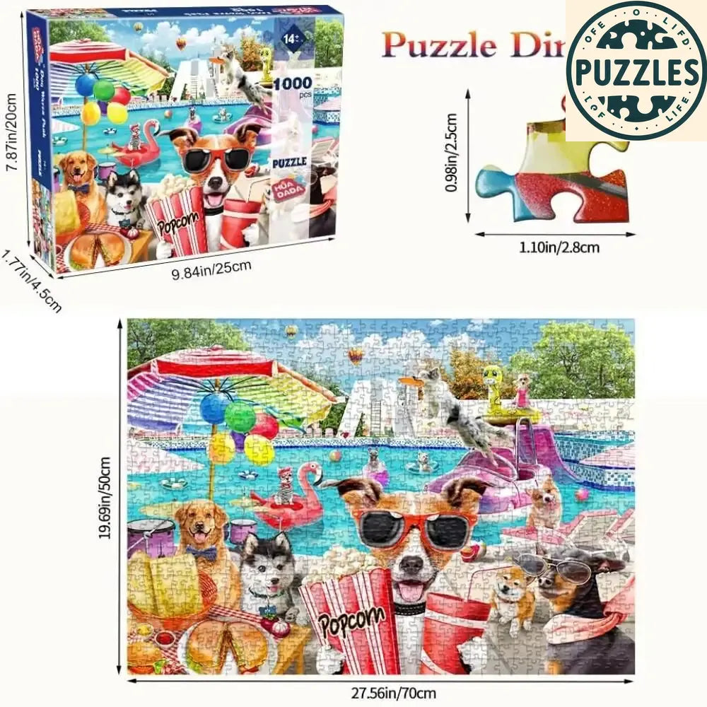 1000-Piece Puzzle for Adults – Challenging & Fun - Puzzles