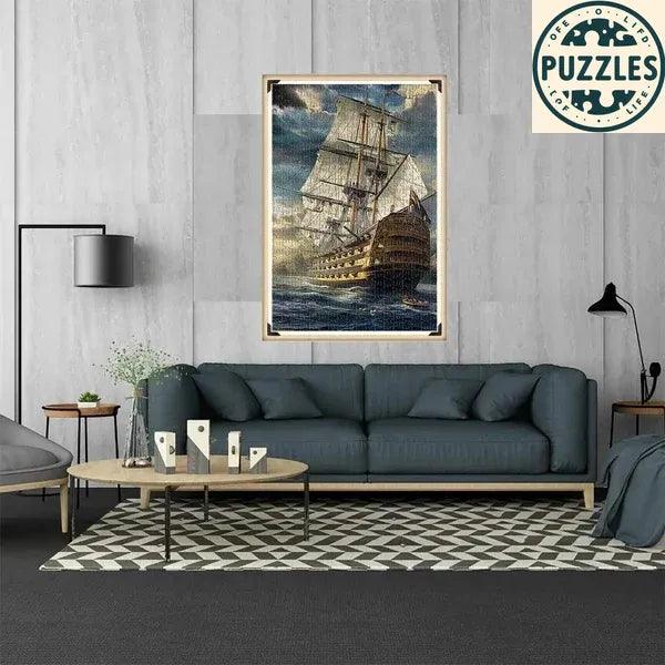 1000-Piece Sails-Set Jigsaw Puzzle for Adults - Puzzles