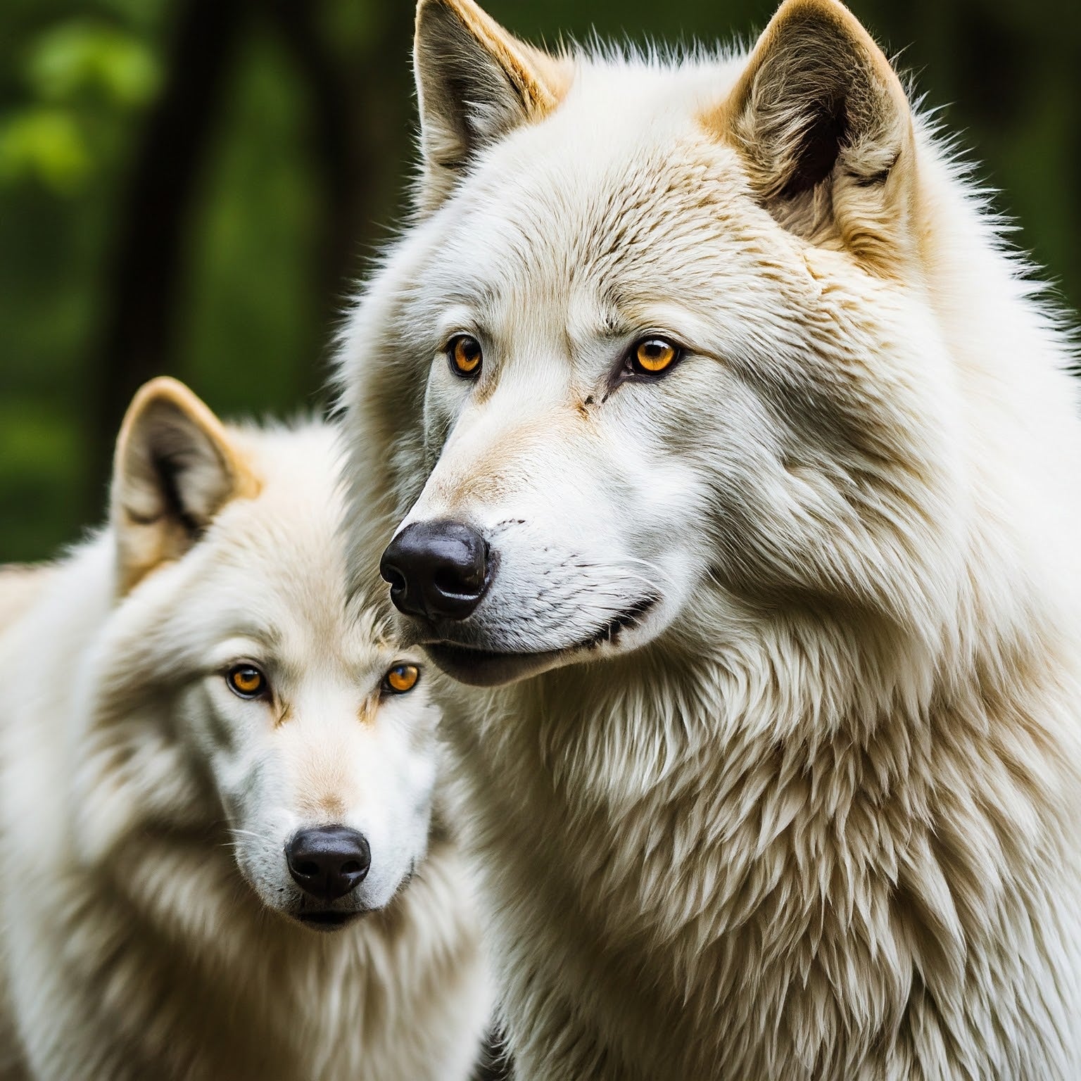 1000-Piece White Wolves - Puzolife - Puzolife - Puzzles of Life