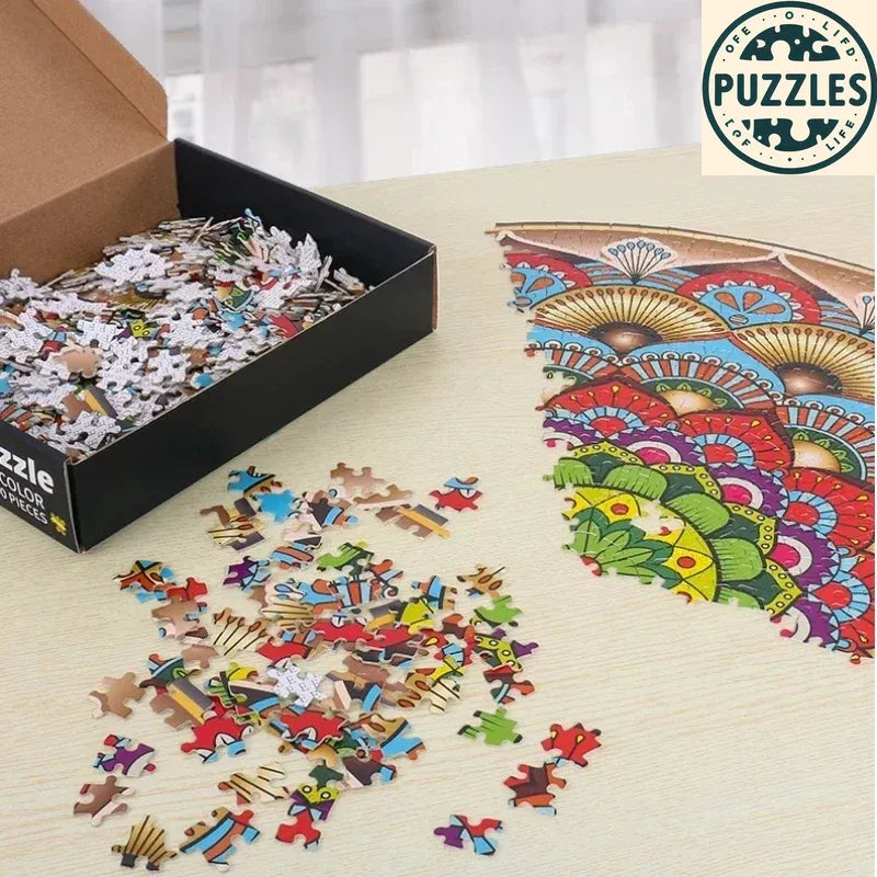 1500-Piece Jigsaw Puzzle – Forty World Famous Paintings (80×60cm) - Puzzles