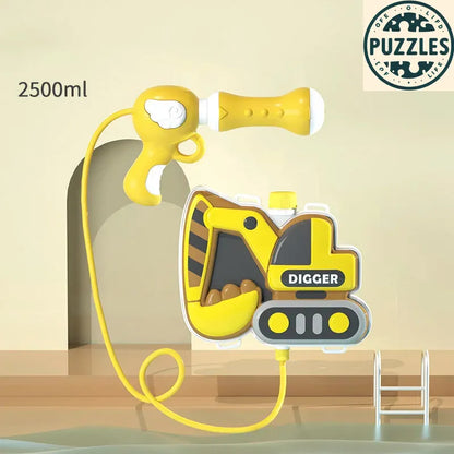 Cartoon Traffic Backpack Water Gun - Puzolife - Puzolife - Puzzles of Life