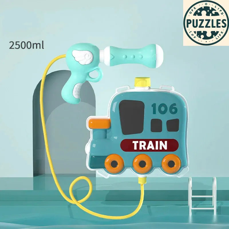Cartoon Traffic Backpack Water Gun - Puzolife - Puzolife - Puzzles of Life