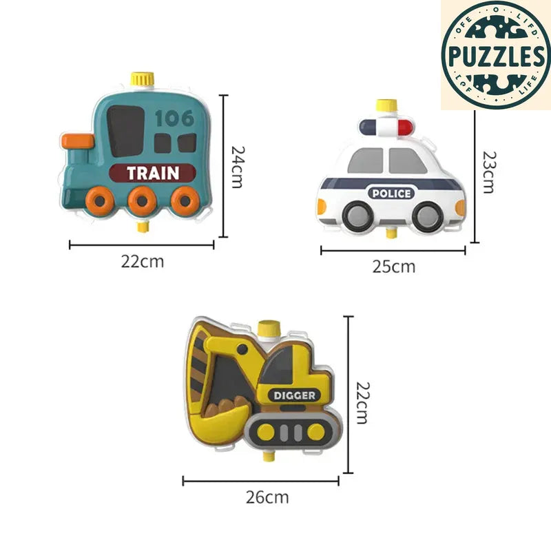 Cartoon Traffic Backpack Water Gun - Puzolife - Puzolife - Puzzles of Life