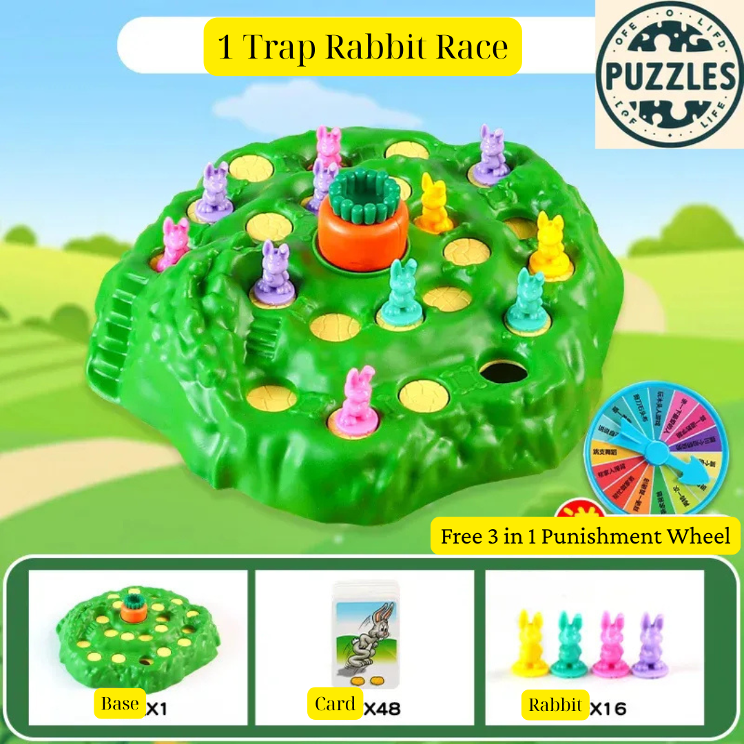 Rabbit Trap Puzzle – Puzolife - Puzzles of Life - Puzolife - Puzzles of Life