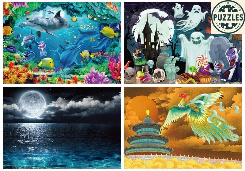 Magical Moon 2000-Piece Puzzle – Puzolife - Puzolife - Puzzles of Life