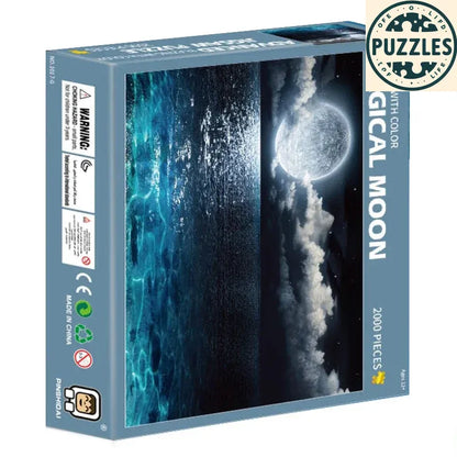 Magical Moon 2000-Piece Puzzle – Puzolife - Puzolife - Puzzles of Life
