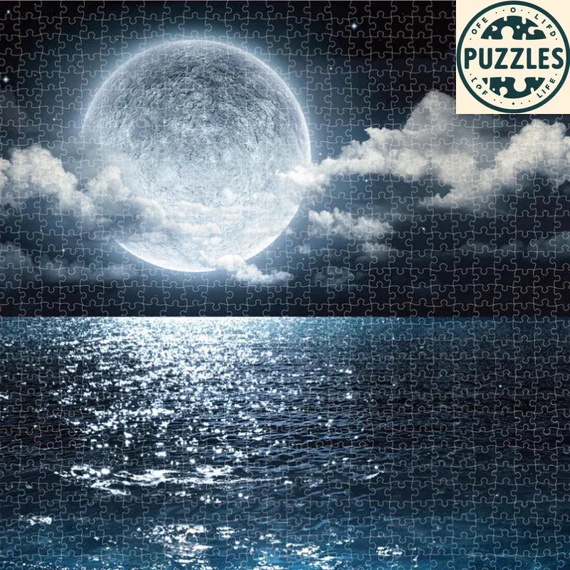 Magical Moon 2000-Piece Puzzle – Puzolife - Puzolife - Puzzles of Life