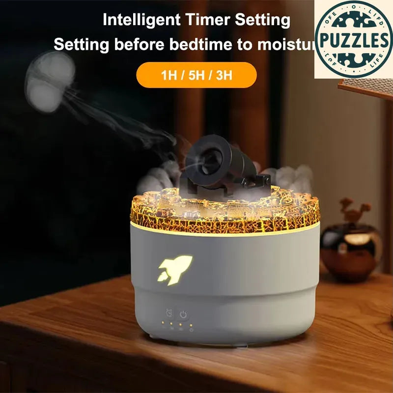 2025 Timed Volcanic Light Humidifier - Puzolife - Puzolife - Puzzles of Life