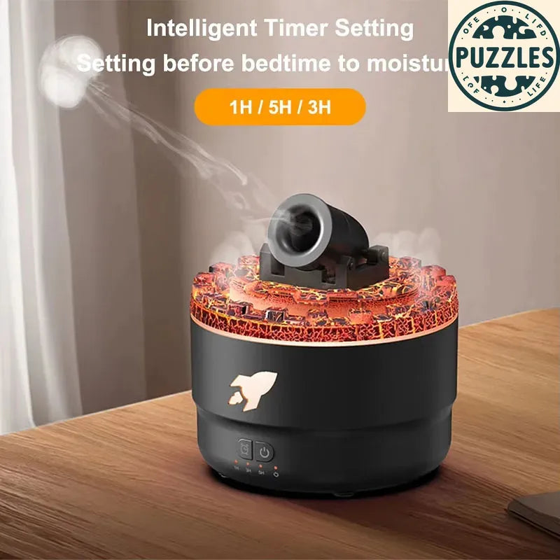 2025 Timed Volcanic Light Humidifier - Puzolife - Puzolife - Puzzles of Life