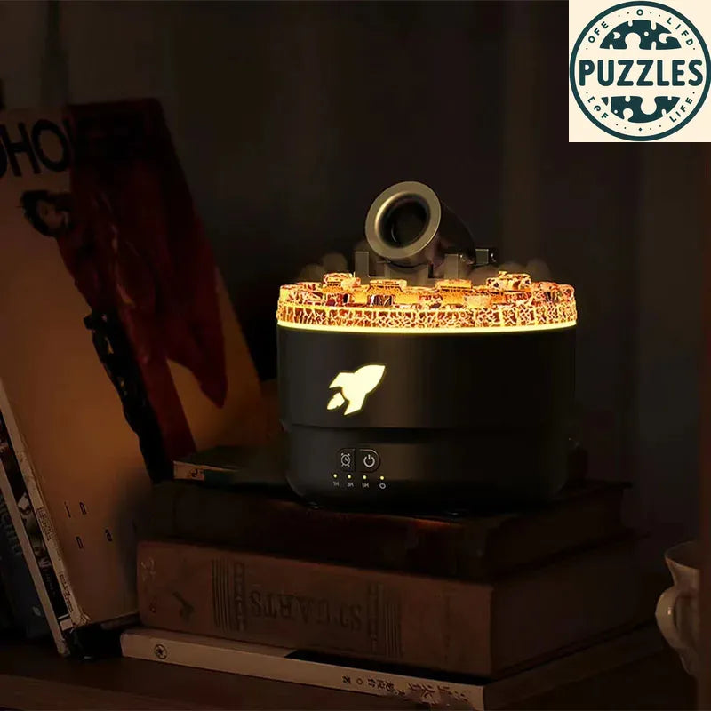 2025 Timed Volcanic Light Humidifier - Puzolife - Puzolife - Puzzles of Life