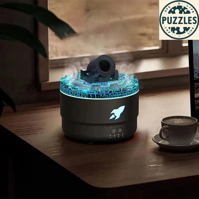 2025 Timed Volcanic Light Humidifier - Puzolife - Puzolife - Puzzles of Life
