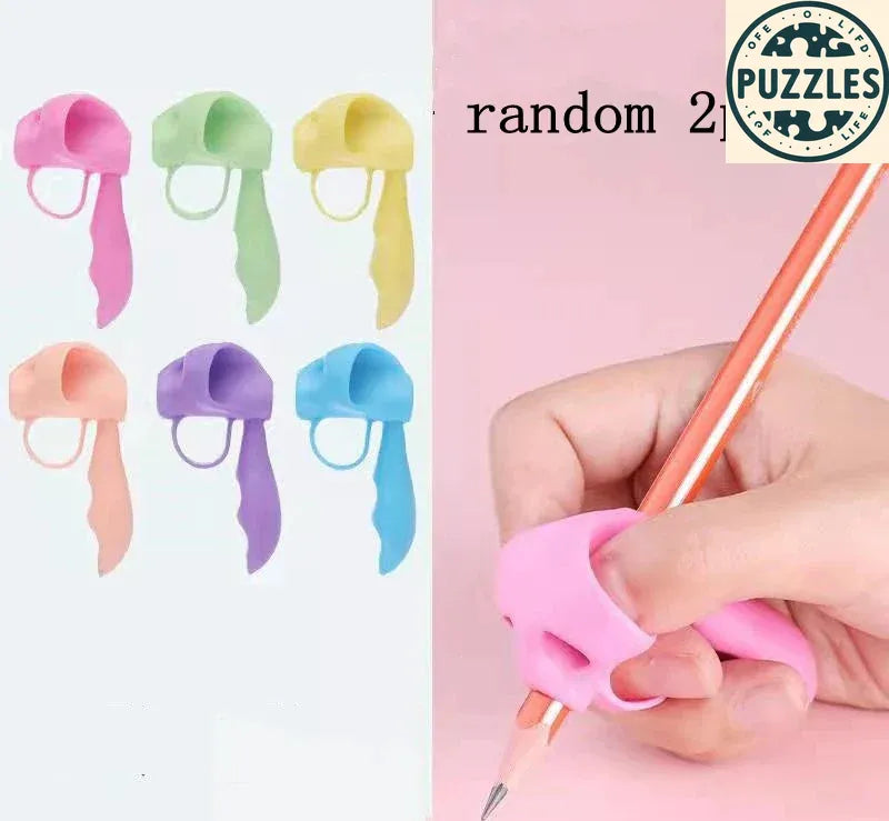 2-Piece Montessori Pencil Hold Corrector Set - Educational Toys for Kids’ Early Learning - Puzolife - Puzzles of Life