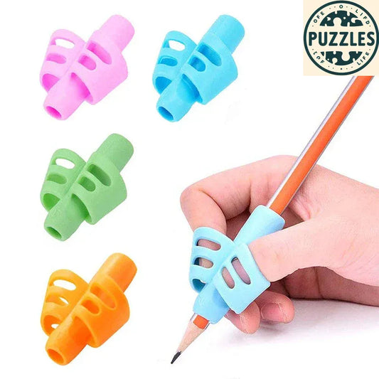 2-Piece Montessori Pencil Hold Corrector Set - Educational Toys for Kids’ Early Learning - Puzolife - Puzzles of Life