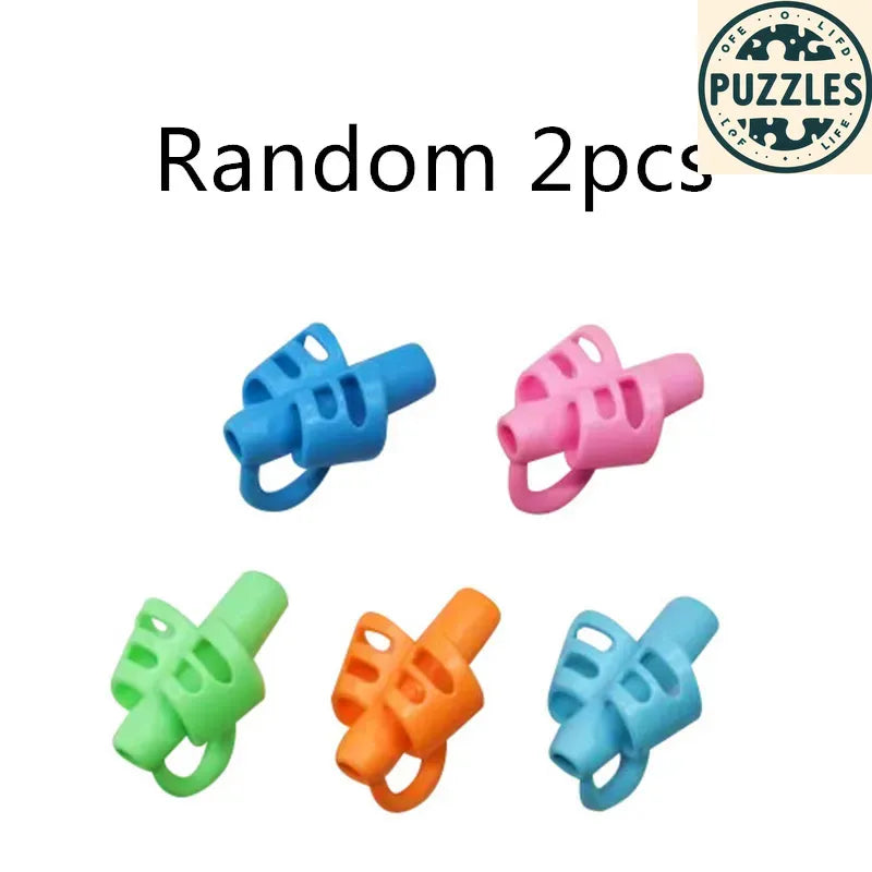 2-Piece Montessori Pencil Hold Corrector Set - Educational Toys for Kids’ Early Learning - Puzolife - Puzzles of Life