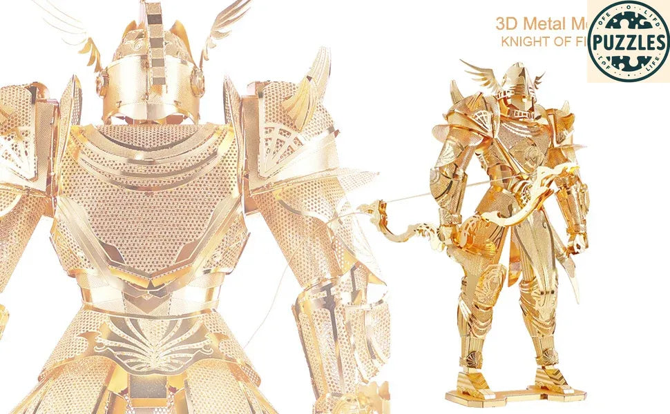 3D Metal Puzzle – Knight of Firmament Model Building Kit - Puzzles