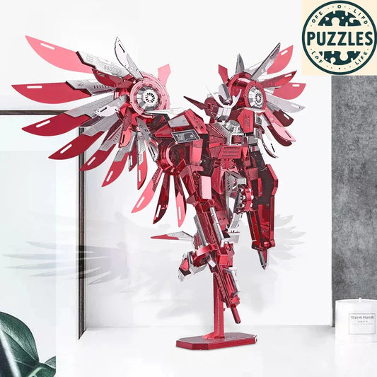 3D Metal Puzzle – Thundering Wings DIY Model Kit - Puzzles