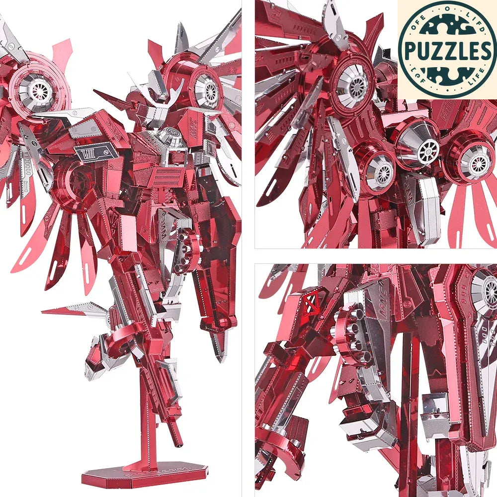 3D Metal Puzzle – Thundering Wings DIY Model Kit - Puzzles