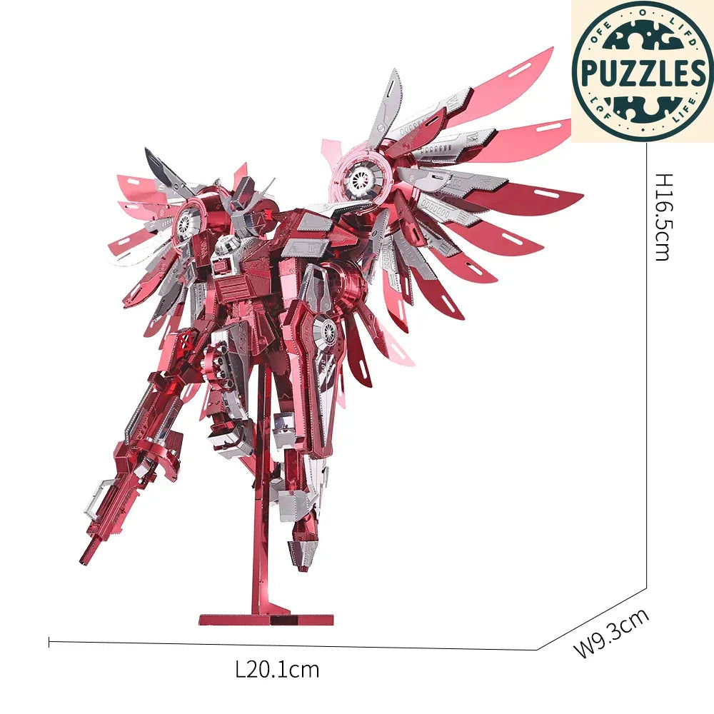 3D Metal Puzzle – Thundering Wings DIY Model Kit - Puzzles