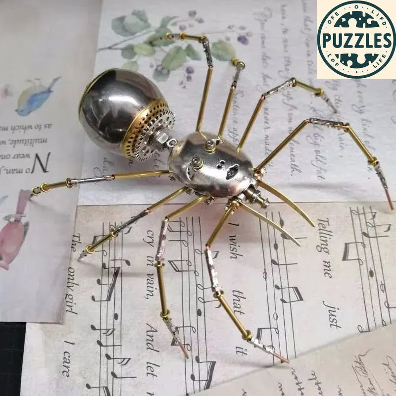 3D Steampunk Insect Puzzle Kit - Puzolife - Puzolife - Puzzles of Life