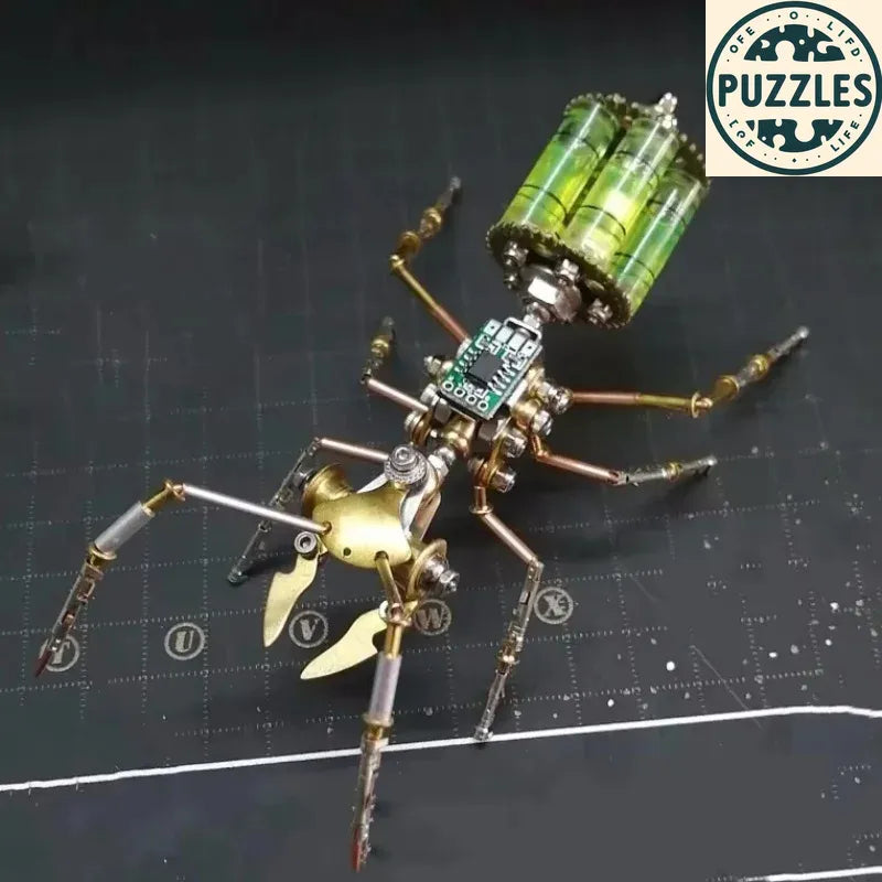 3D Steampunk Insect Puzzle Kit - Puzolife - Puzolife - Puzzles of Life