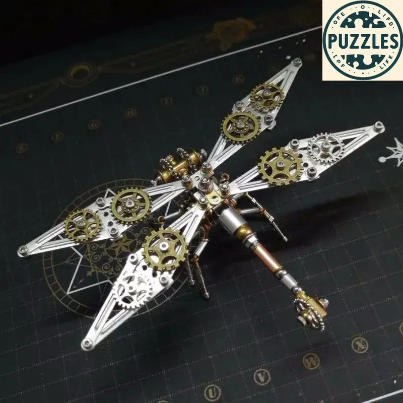 3D Steampunk Insect Puzzle Kit - Puzolife - Puzolife - Puzzles of Life